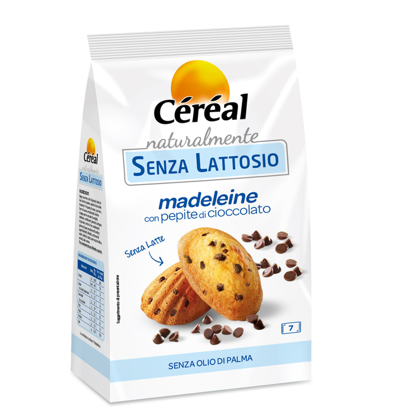 Madeleine con pepite cioccolato