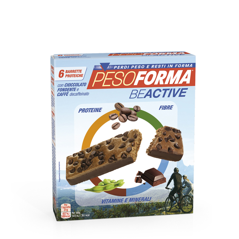 Barrette con cioccolato fondente e caffè decaffeinato