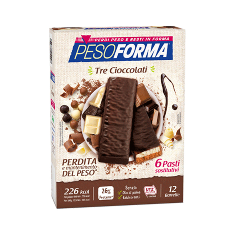 Barrette 3 cioccolati