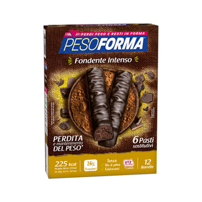 Barrette fondente intenso - Pasto sostitutivo