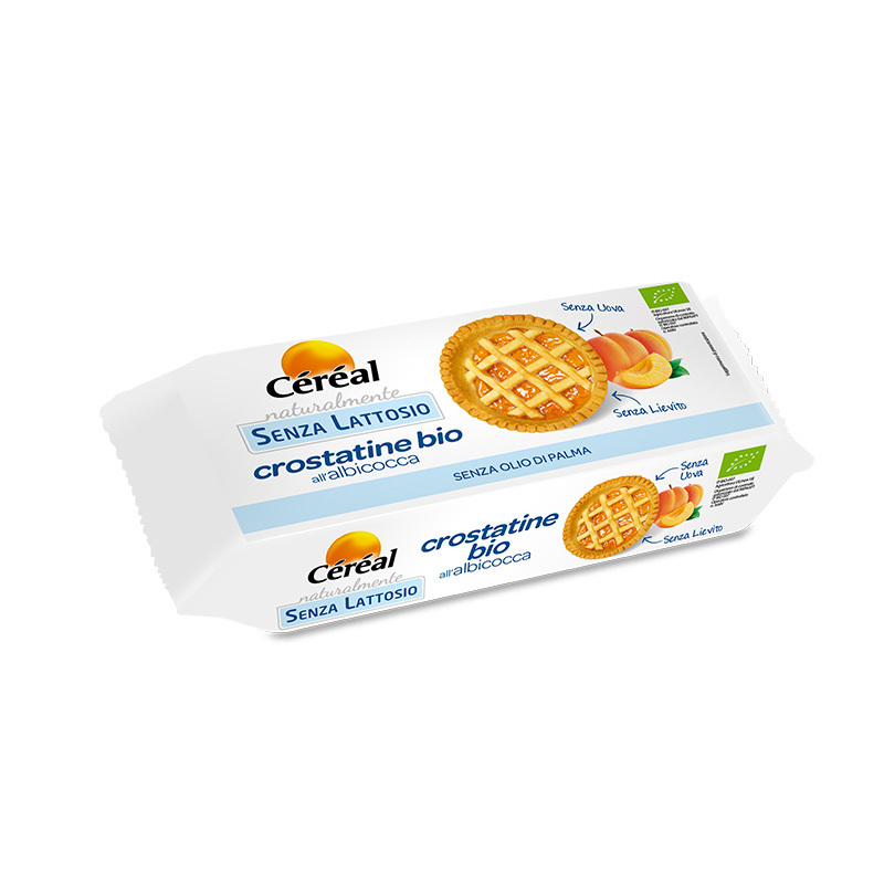 Crostatine Bio All Albicocca Cereal Nutrishopping