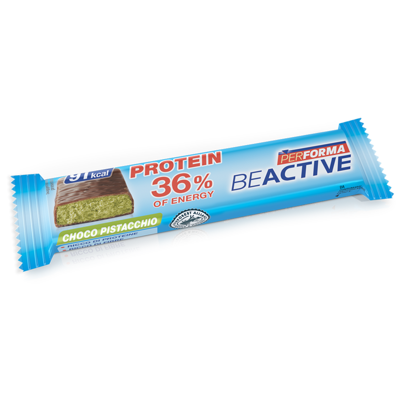 Protein Bar 36% Performa BeActive -  Cioccolato al Latte Pistacchio