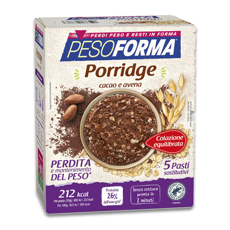 Porridge Cacao e Avena