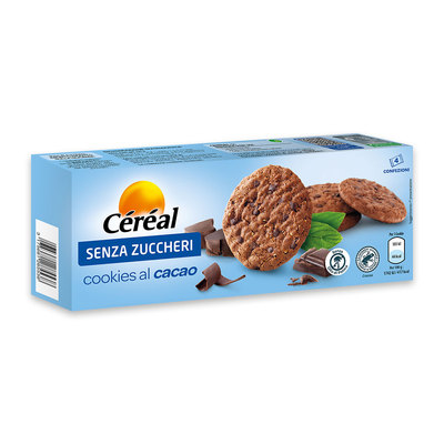 Cookies al cacao Senza Zuccheri