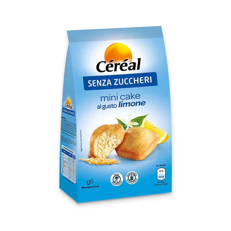 MINI CAKE AL LIMONE SENZA ZUCCHERI