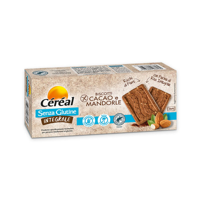 BISCOTTI CACAO E MANDORLE INTEGRALI SENZA GLUTINE