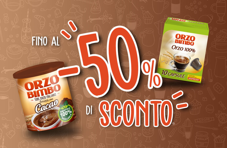 Orzo bimbo fino al -50%