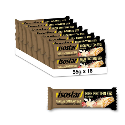 High Protein 30 Barretta Vaniglia Mirtilli Rossi - pack 16 pezzi