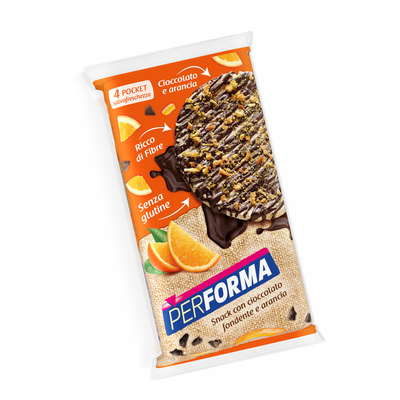 GALLETTE CON CIOCCOLATO FONDENTE E ARANCIA