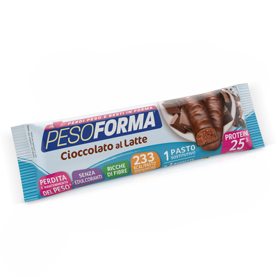 BARRETTE CIOCCOLATO AL LATTE PASTO SOSTITUTIVO MONOPASTO