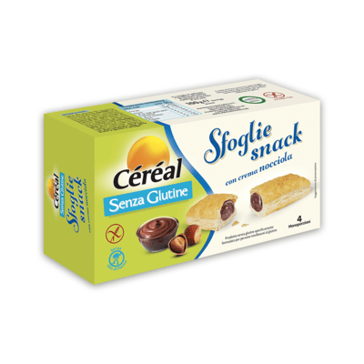 LE SFOGLIE SNACK SG CON CREMA NOCCIOLA
