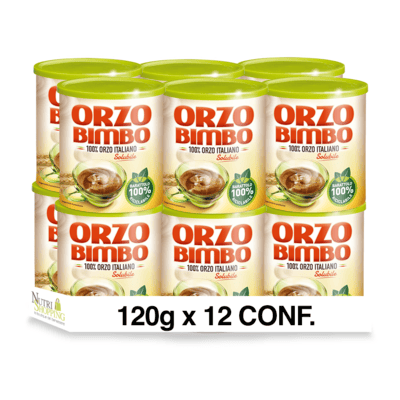 Orzo 100% italiano Solubile 120 g - pack 12 pezzi