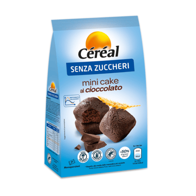 MINI CAKE AL CIOCCOLATO SENZA ZUCCHERI