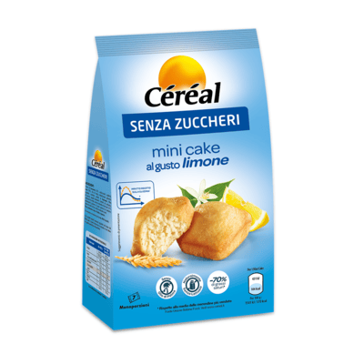 MINI CAKE AL LIMONE SENZA ZUCCHERI