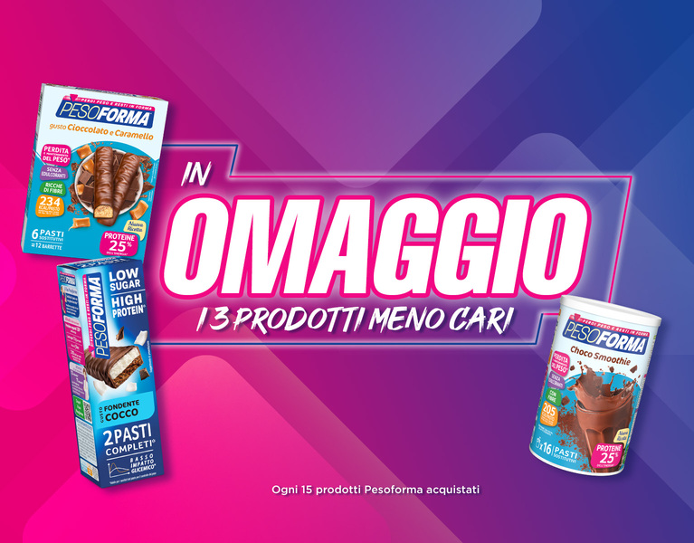 Pesoforma 3 su 15 gratis